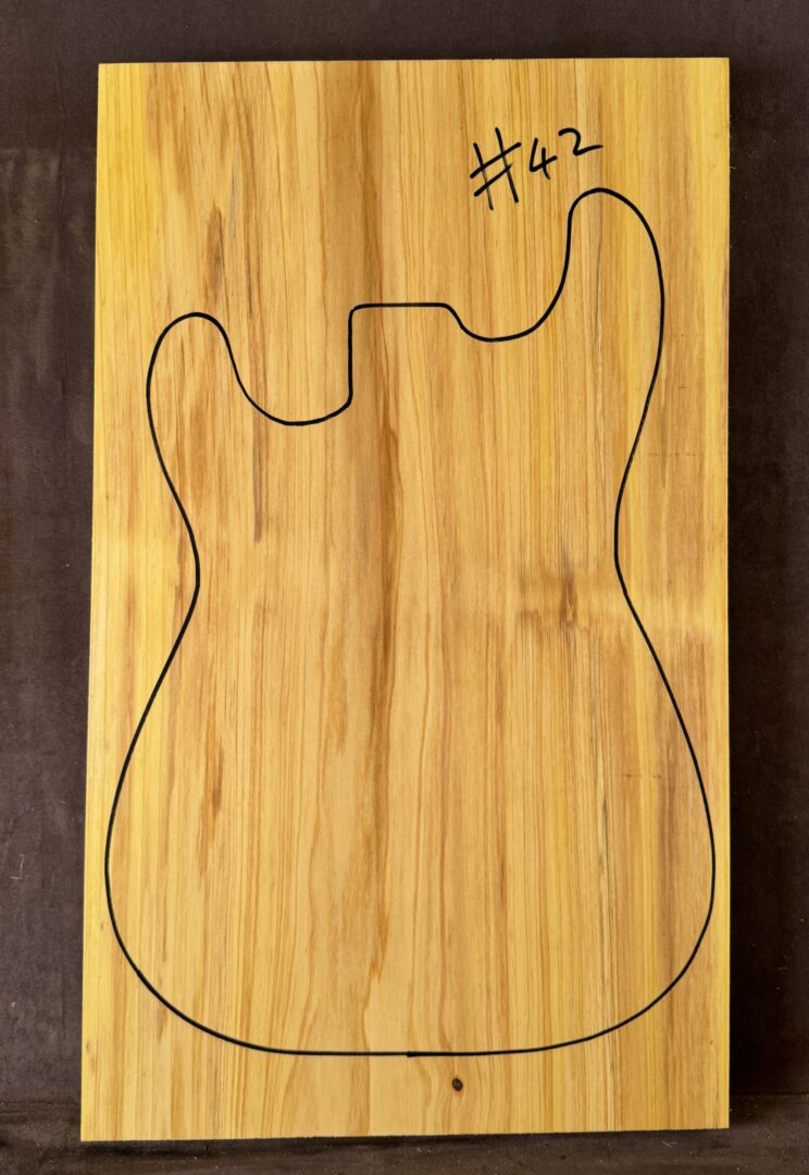 Electric Guitar Body Blank