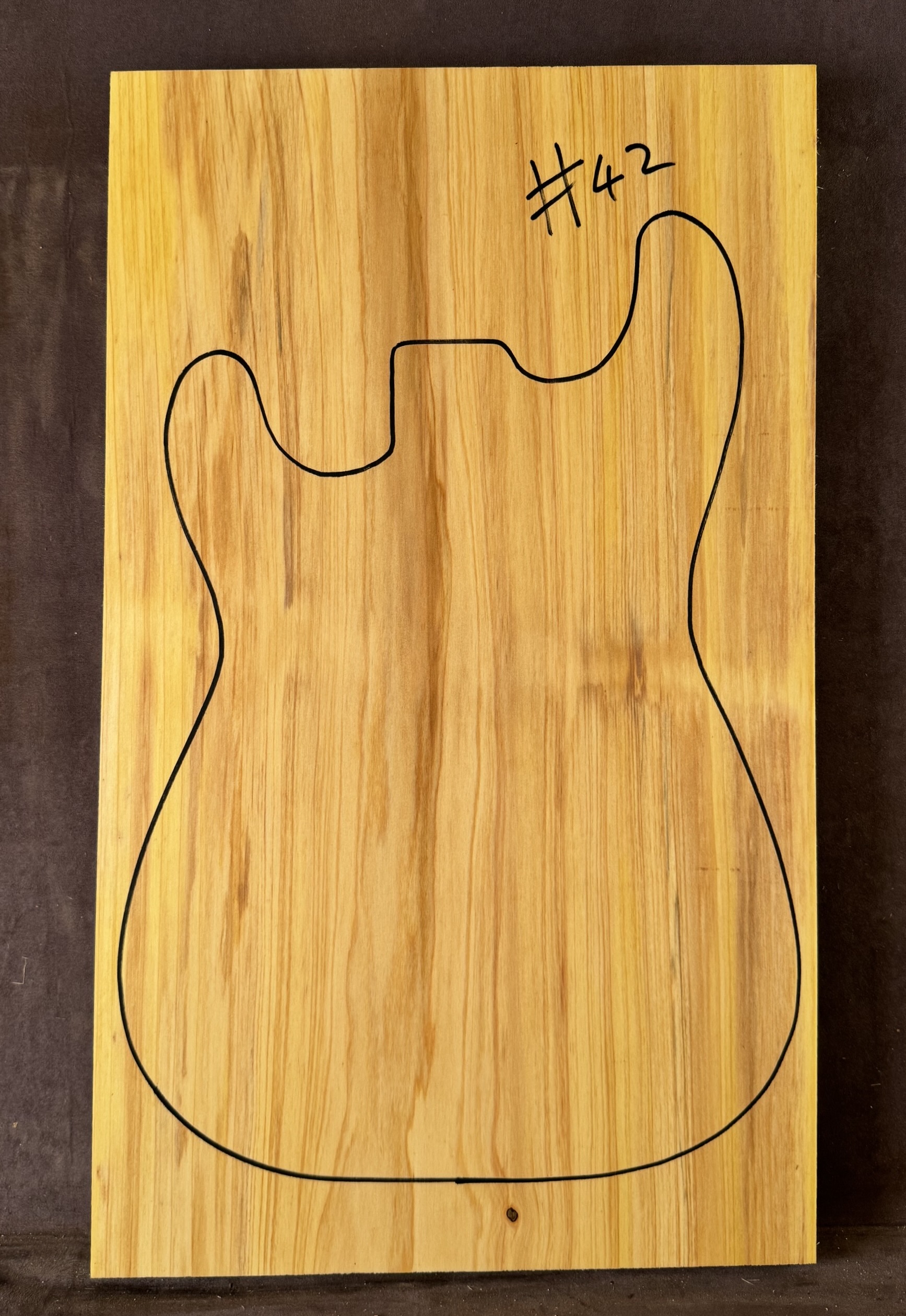 Electric Guitar Body Blank
