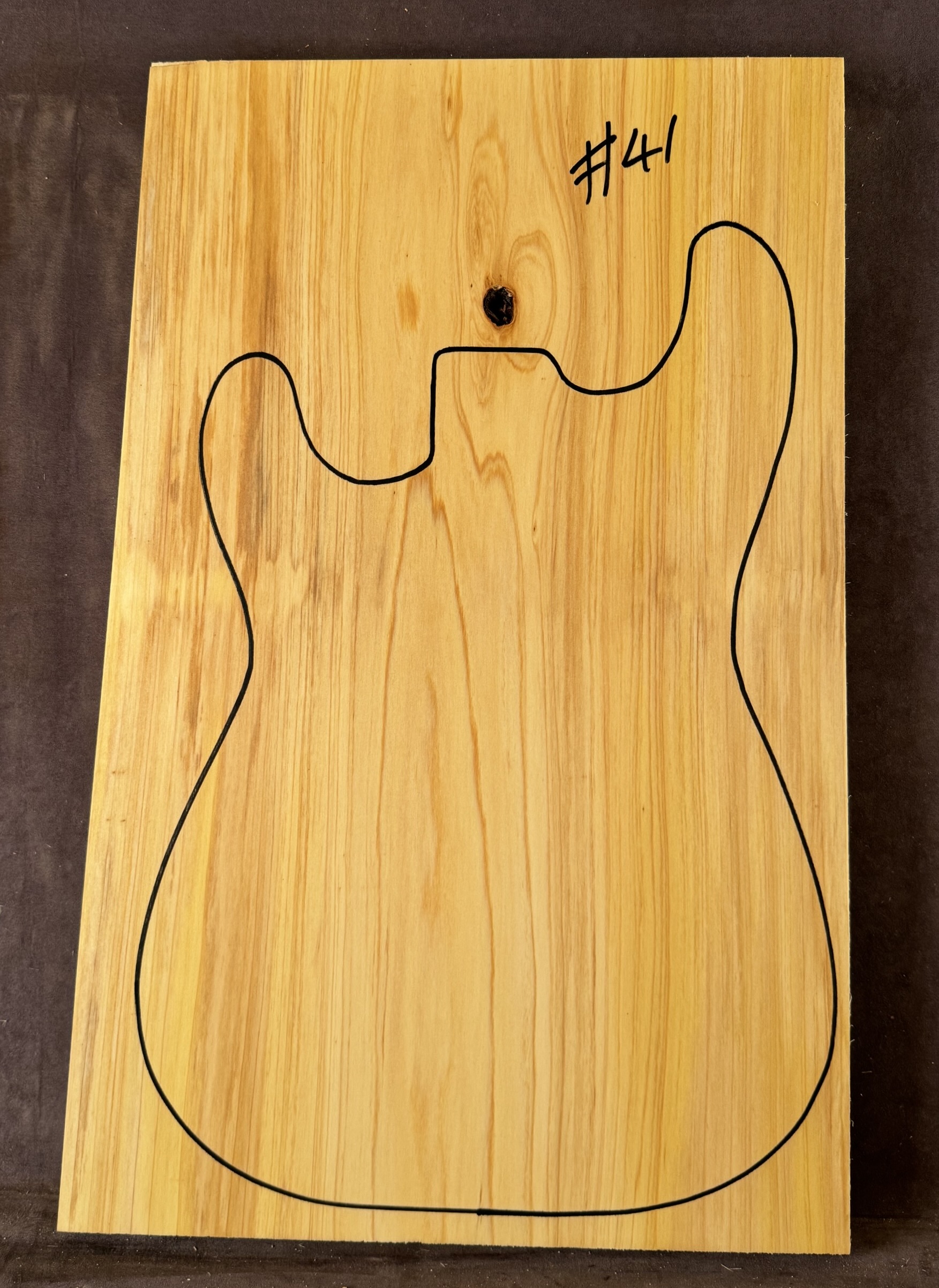 Electric Guitar Body Blank