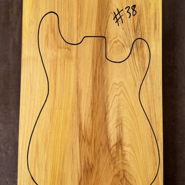 Electric Guitar Body Blank