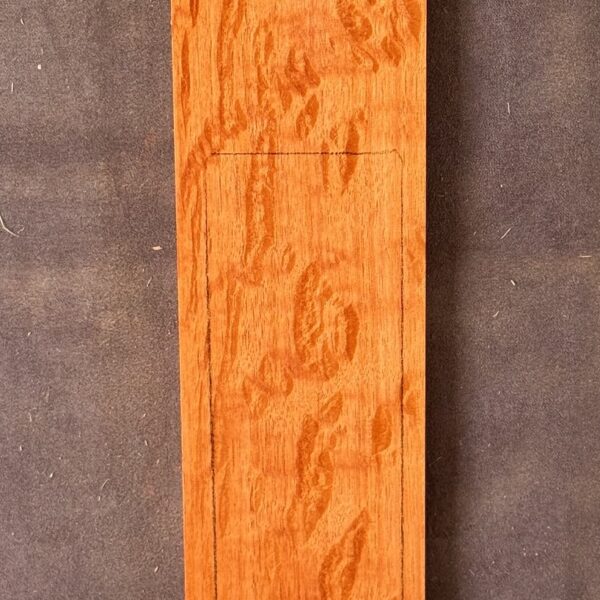 Quarter sawn, Rose Sheoak Bridge for Luthiery