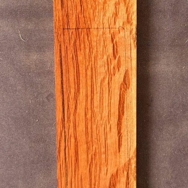 Quarter sawn, Rose Sheoak Bridge for Luthiery