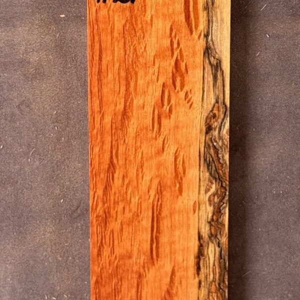 Quarter sawn, Rose Sheoak Bridge for Luthiery