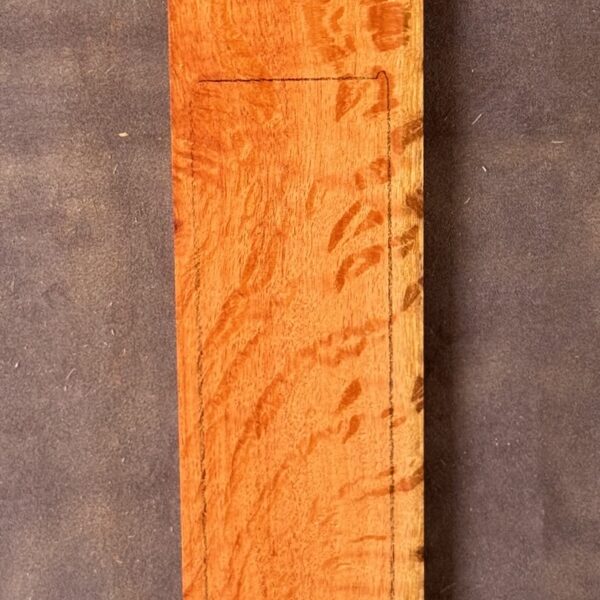 Quarter sawn, Rose Sheoak Bridge for Luthiery