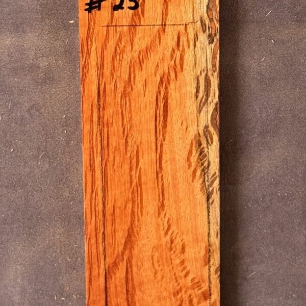 Quarter sawn, Rose Sheoak Bridge for Luthiery