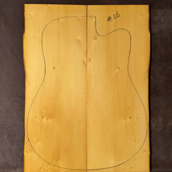 Huon Pine Soundboard #26