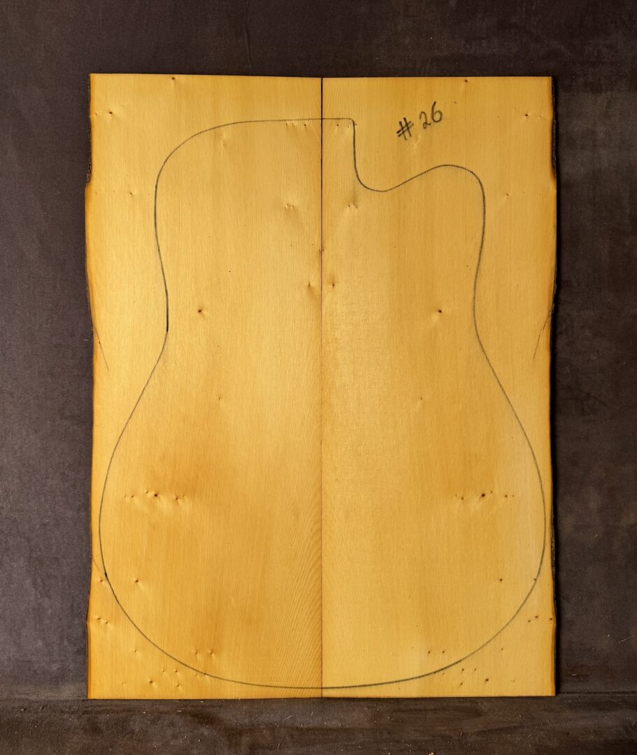 Huon Pine Soundboard #26
