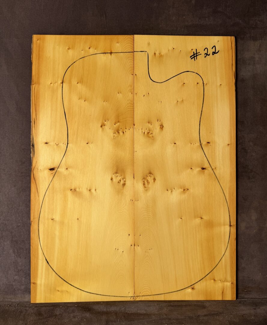 Huon Pine Soundboard #22