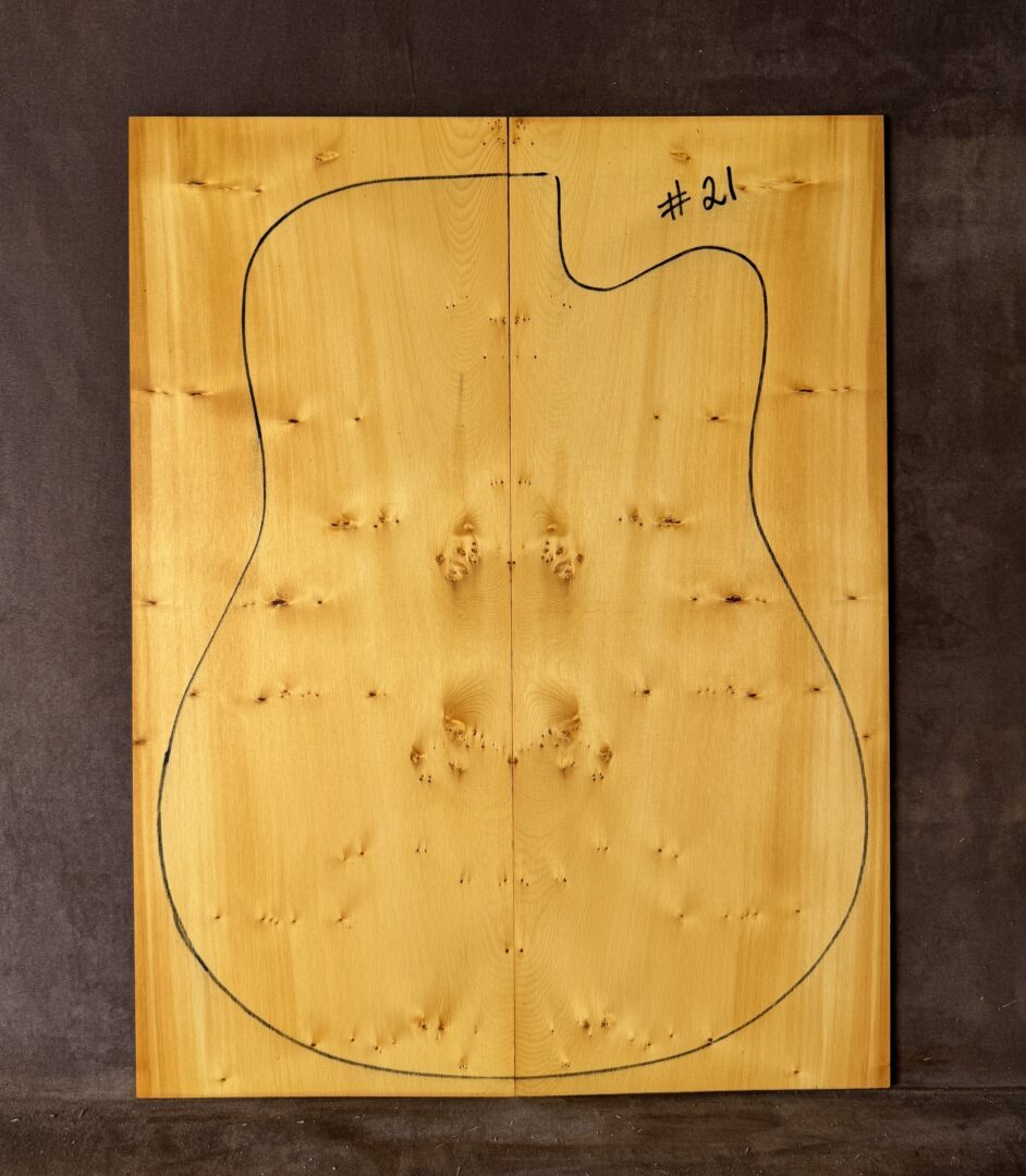 Huon Pine Soundboard #21