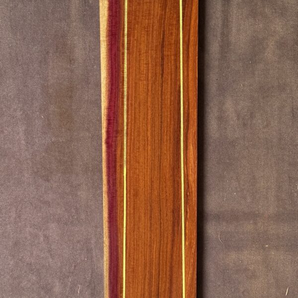 Purple Gidgee Guitar Fretboard