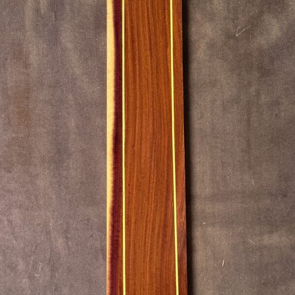 Purple Gidgee Guitar Fretboard