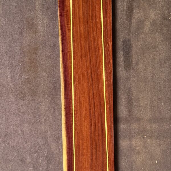 Purple Gidgee Guitar Fretboard