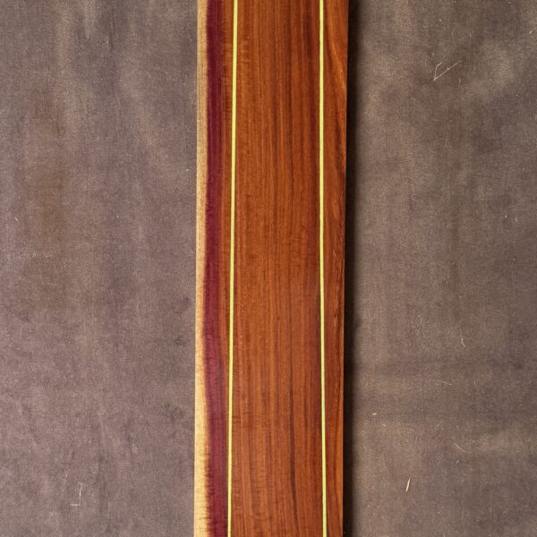 Purple Gidgee Guitar Fretboard