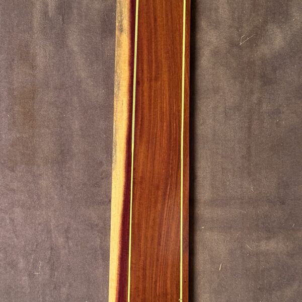 Purple Gidgee Guitar Fretboard