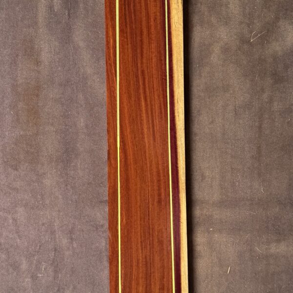 Purple Gidgee Guitar Fretboard