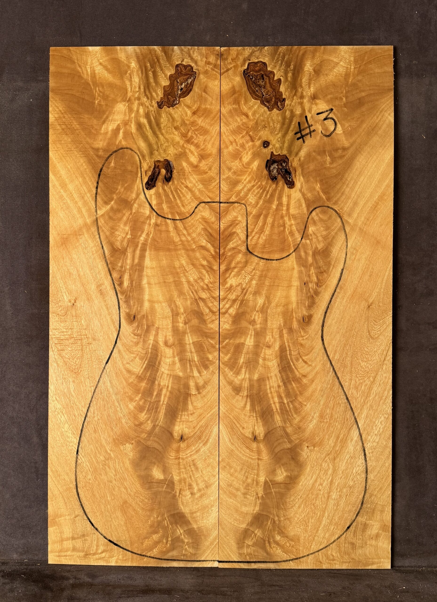 Electric Guitar Jacaranda TOP