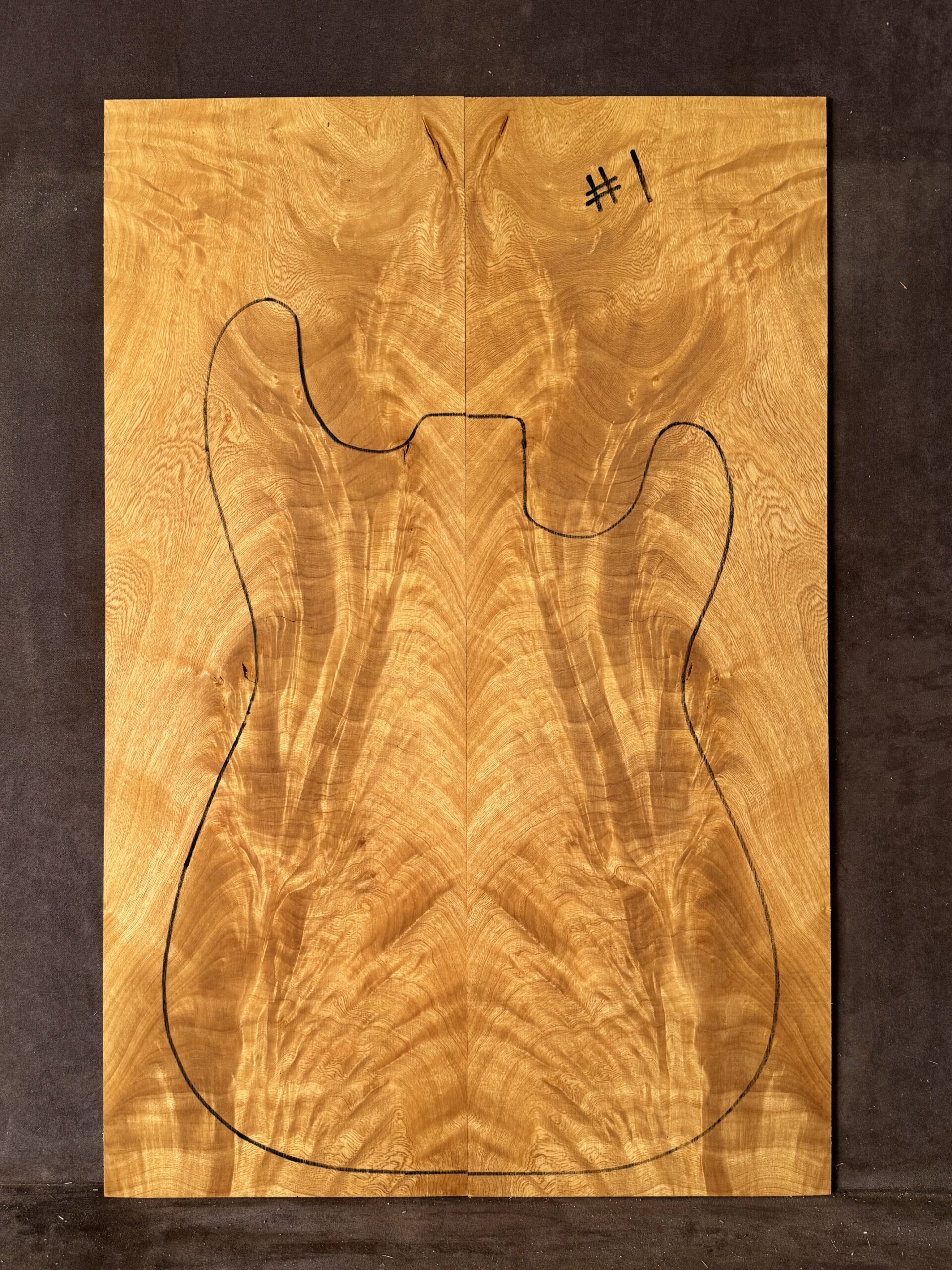 Electric Guitar Jacaranda TOP