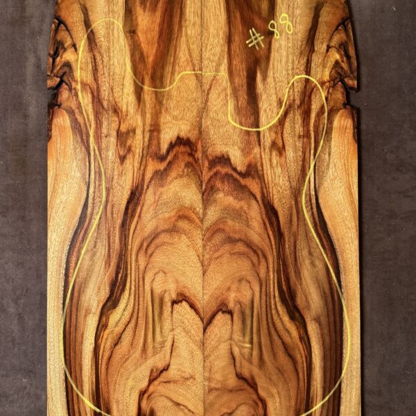 Electric guitar Camphor Laurel TOP