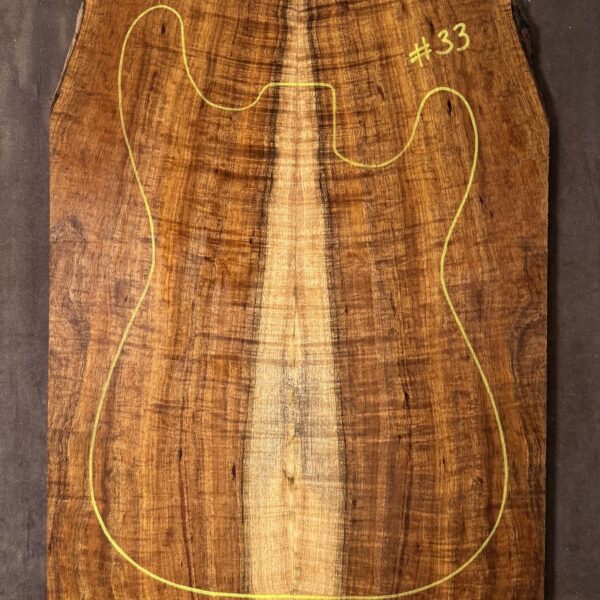 Electric Guitar Blackwood TOP