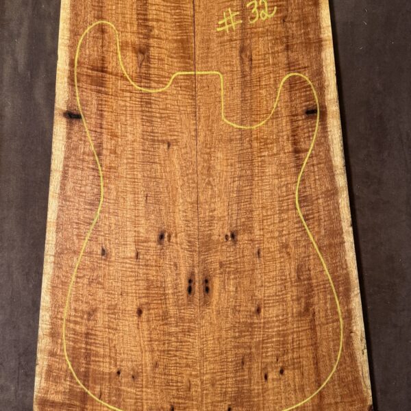 Electric Guitar Blackwood TOP