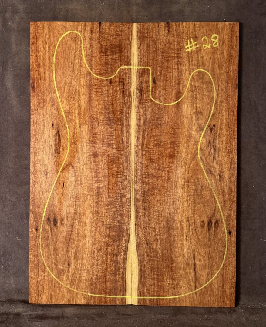 Electric Guitar Blackwood TOP