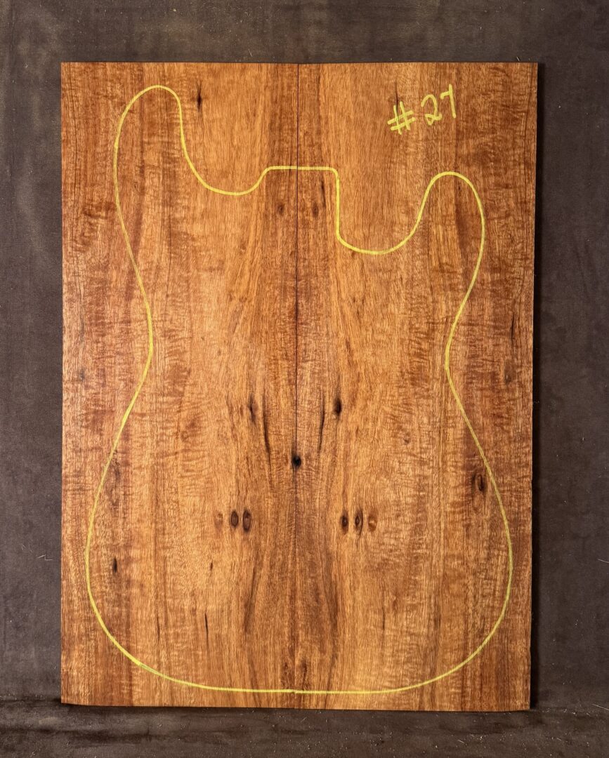 Electric Guitar Blackwood TOP