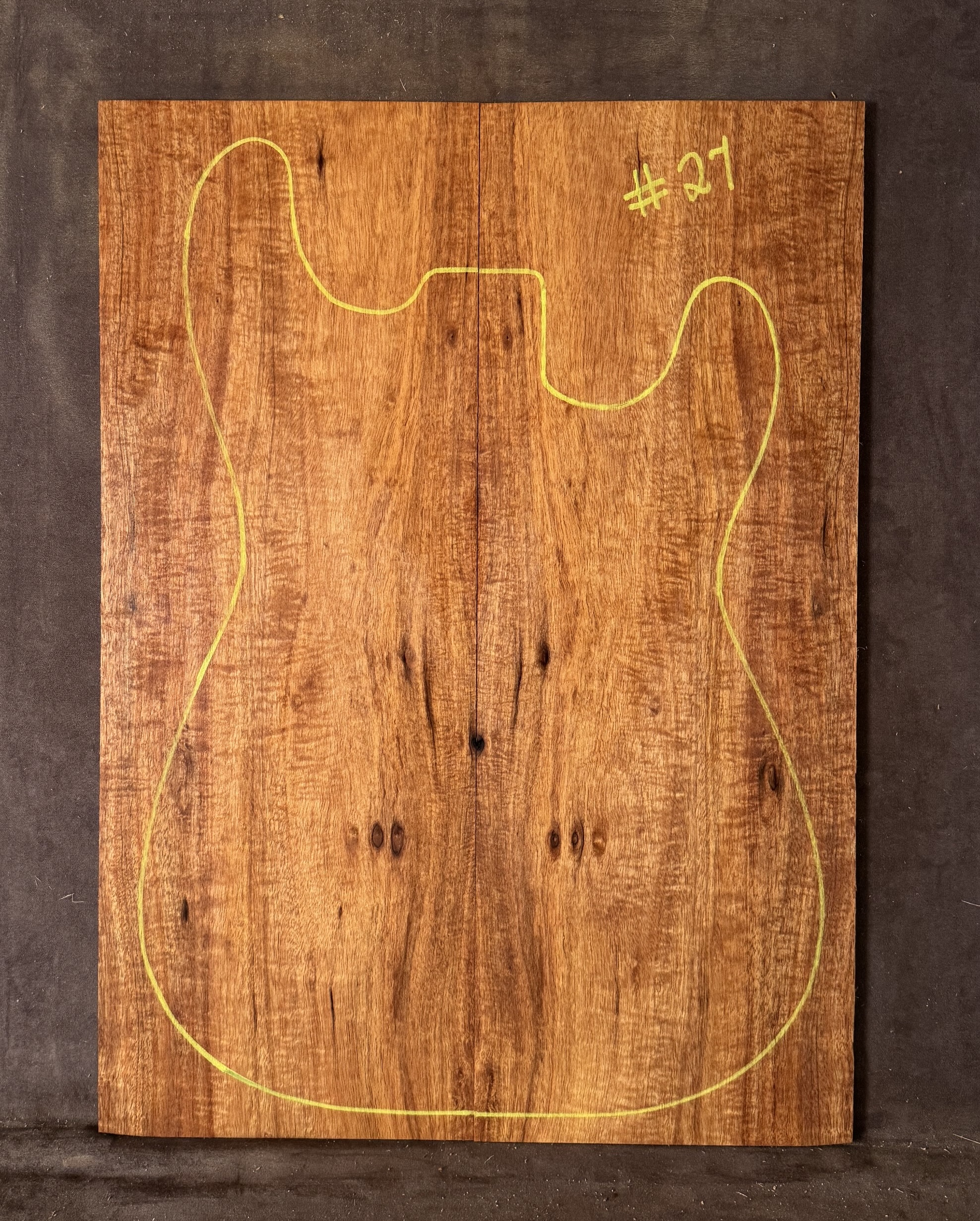 Electric Guitar Blackwood TOP