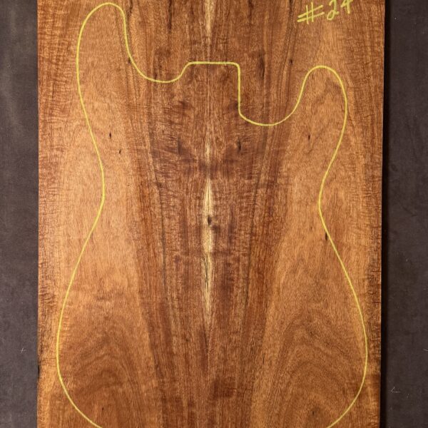 Electric Guitar Blackwood TOP