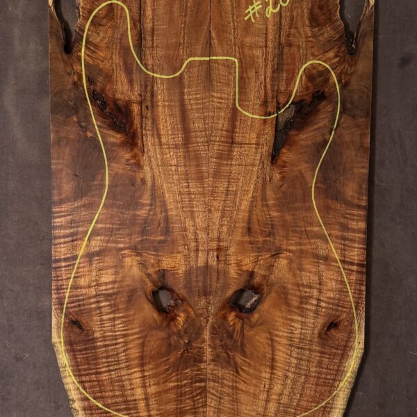 Electric Guitar Blackwood TOP