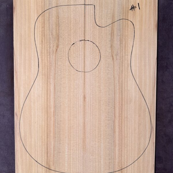 Acoustic Guitar Bunya Pine Soundboard