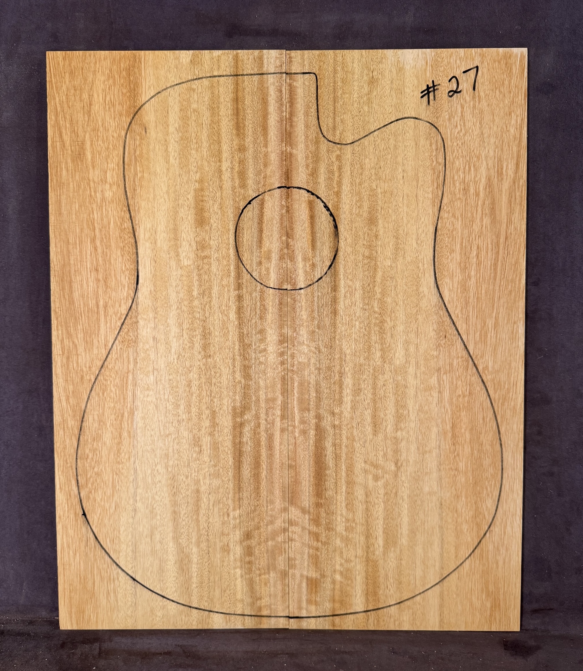 Acoustic Guitar Silver Quandong Soundboard