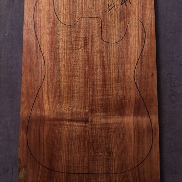 Blackwood Electric Guitar Carved CAP