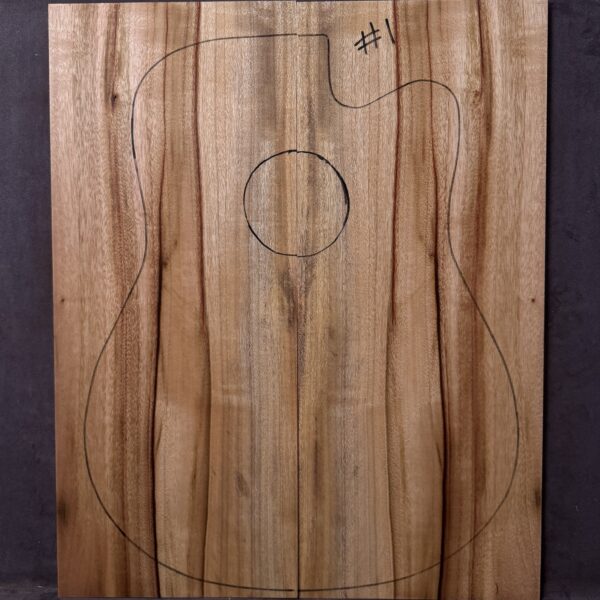 Acoustic Guitar Camphor Laurel Soundboard