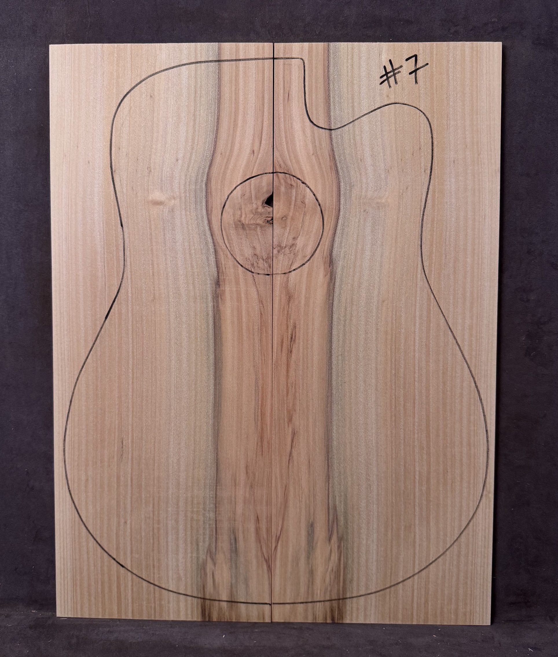 Acoustic Guitar Bunya Pine Soundboard